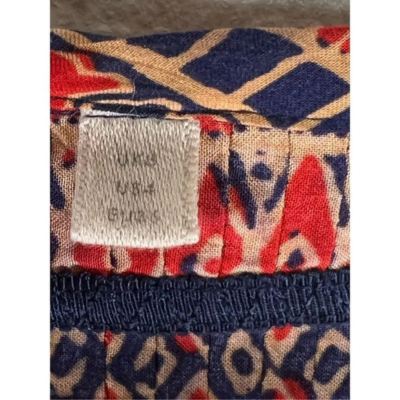 Vanessa Virginia Women's Pleated Quarter Sleeve Mahdia Peasant Blouse Size 4 - Picture 4 of 9